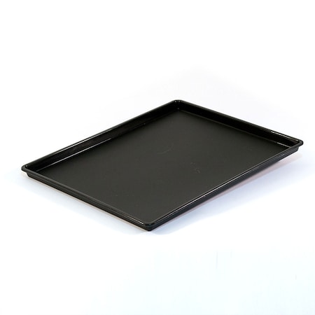 Hapco-Elmar Essential 10.5x12.5" Rect. Tray W/ Square Corners, Black, PK 36 R3010BLK